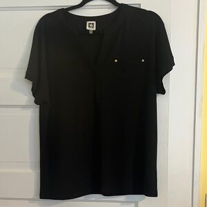 Anne Klein Black Women's Blouse